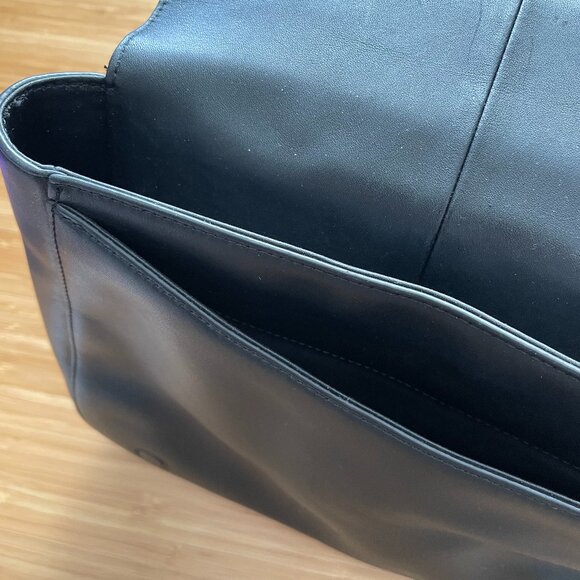 Steven Alan black leather small backpack main image 8